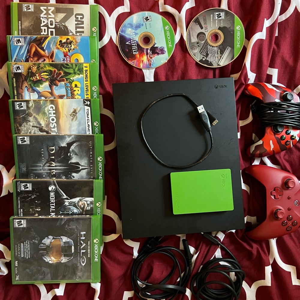 Xbox One X plus extras!